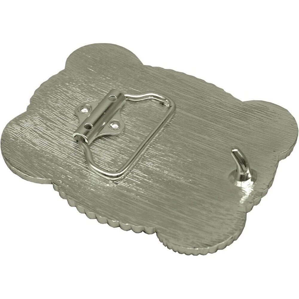 Women Flower Golden Religion Cross Kneeling Prayer And Horse Design Belt Buckles - Picture 5 of 6